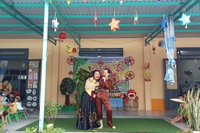 Vui tết trung thu của trường MN số 2 Hoà Liên.