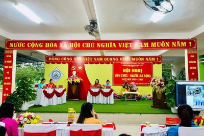 Trường Mầm non số 2 Hòa Liên tổ chức Hội nghị viên chức- người lao động năm học 2025-2026